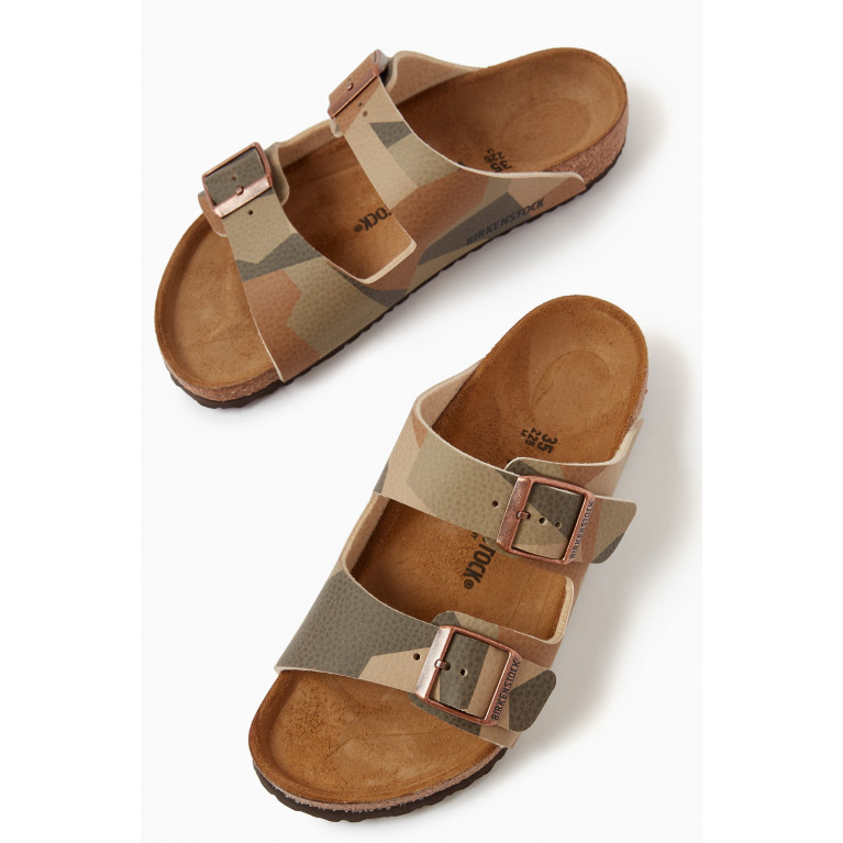 Birkenstock - Arizona Camouflage-print Sandals in Birko-Flor®
