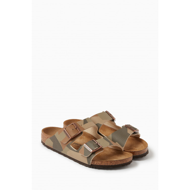 Arizona Camouflage-print Sandals in Birko-Flor®