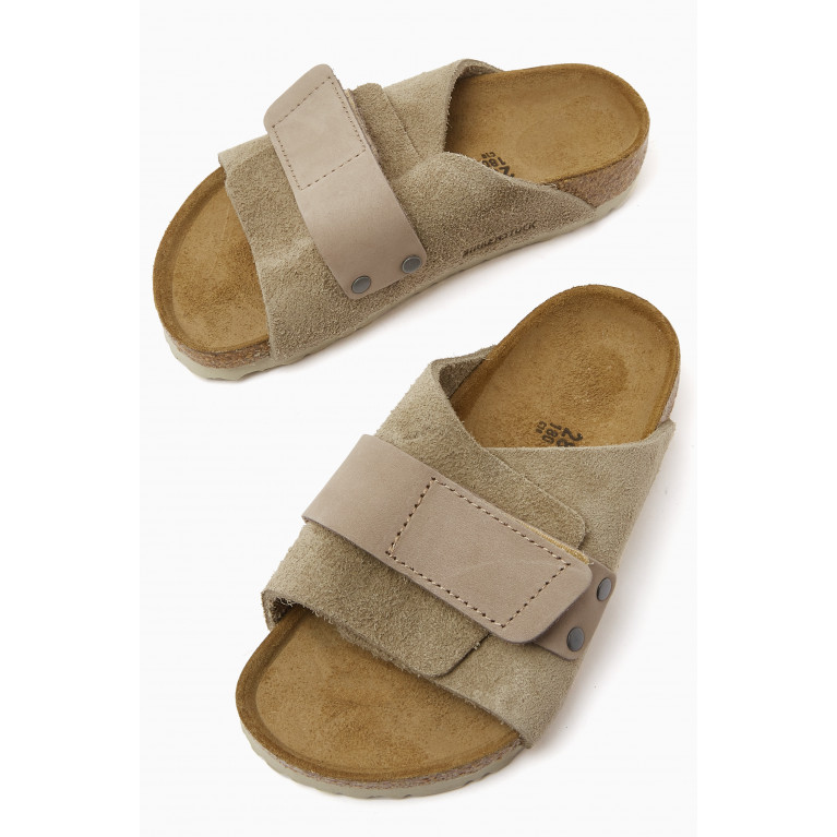 Birkenstock - Kyoto Sandals in Suede & Nubuck