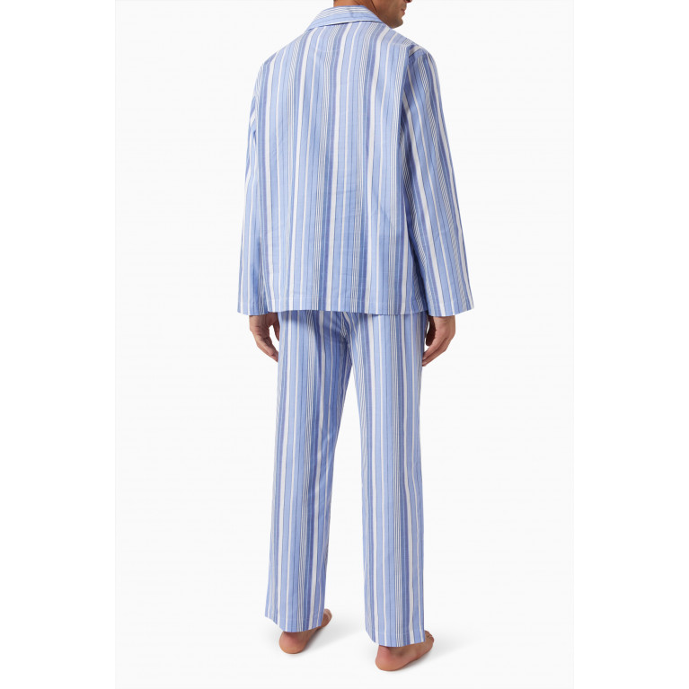 Polo Ralph Lauren - Plaid Flannel Pyjama Set in Cotton