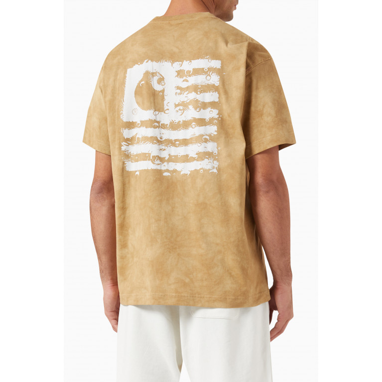 Carhartt WIP - Chromo T-shirt in Cotton Jersey Brown