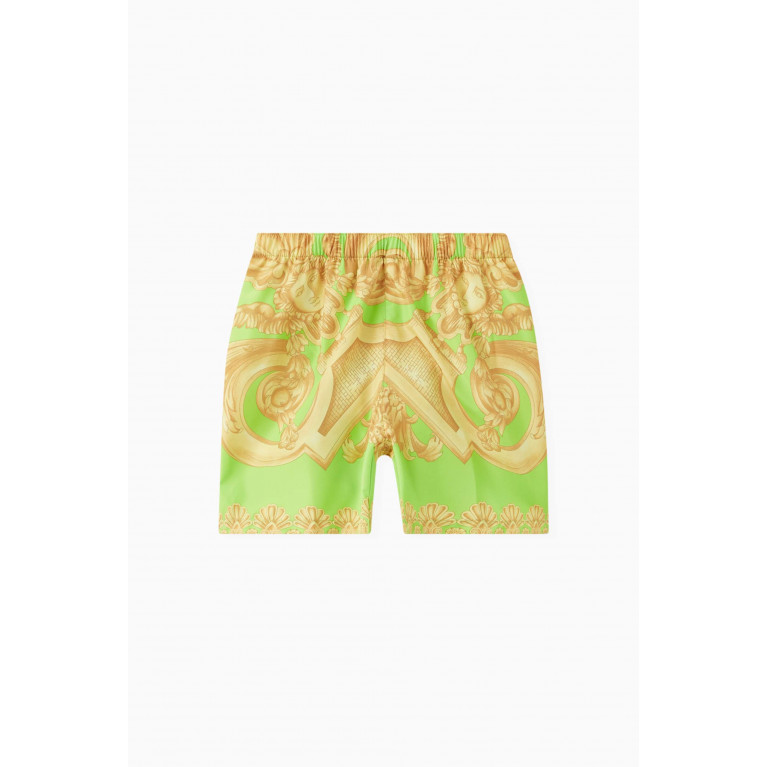 Versace - Barocco 660 Print Swim Shorts in Nylon