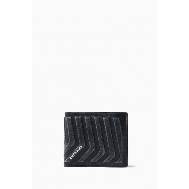 Balenciaga - Cash Square Folded Wallet in Calf Leather