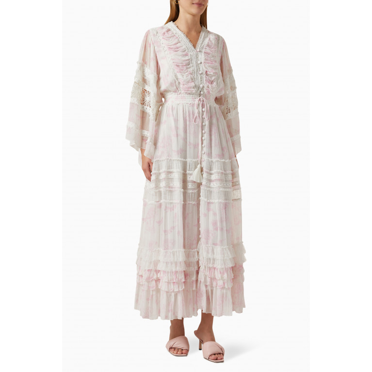 Fillyboo - Charm Your Way Maxi Dress in Chiffon