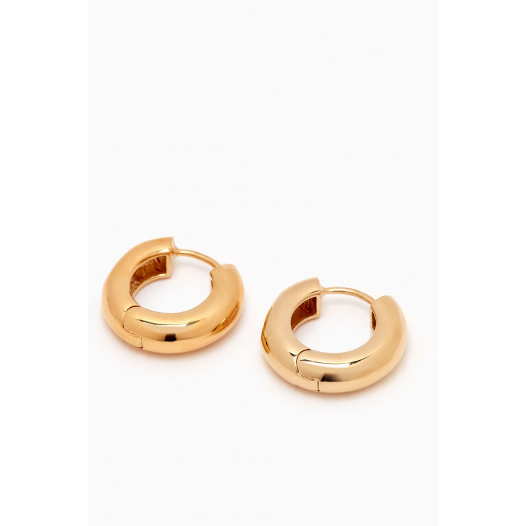 PDPAOLA - Kali Hoop Earrings in 18kt Gold-plated Sterling Silver