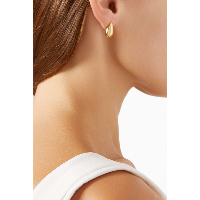 PDPAOLA - Sugar Stud Earrings in 18kt Gold-plated Sterling Silver