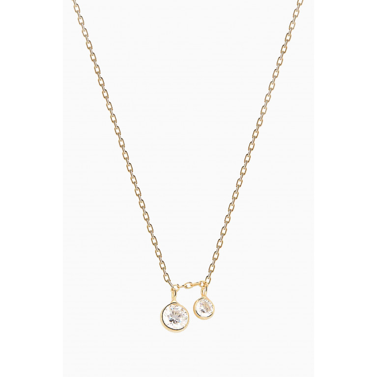 PDPAOLA - Bliss Necklace in 18kt Gold-plated Sterling Silver