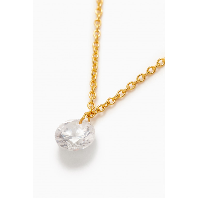 PDPAOLA - Joy Necklace in 18kt Gold-plated Sterling Silver