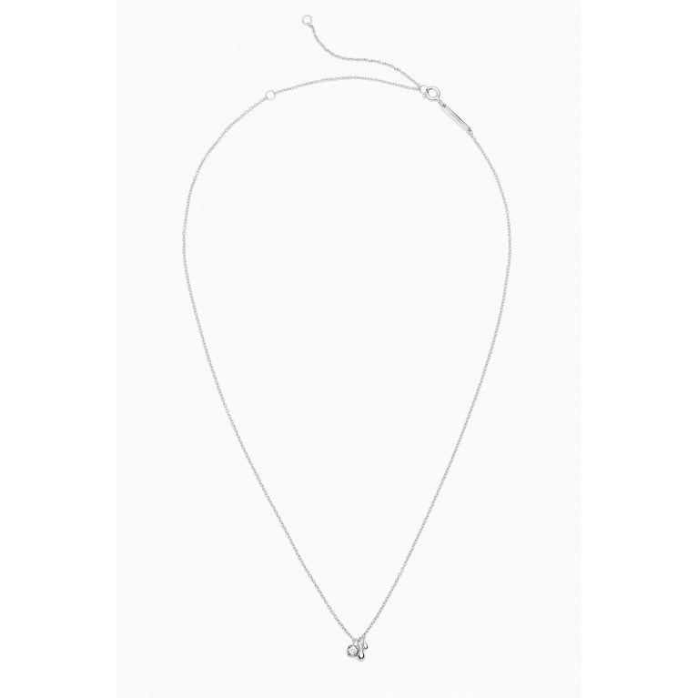 PDPAOLA - Water Necklace in Sterling Silver
