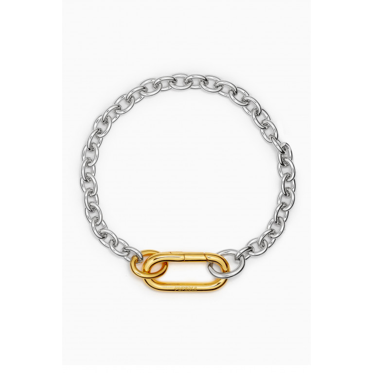 PDPAOLA - Beat Chain Bracelet in Sterling Silver