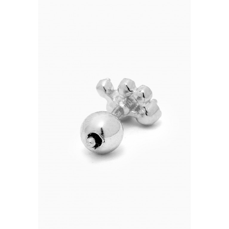 PDPAOLA - Bubble Single Earring in Sterling Silver