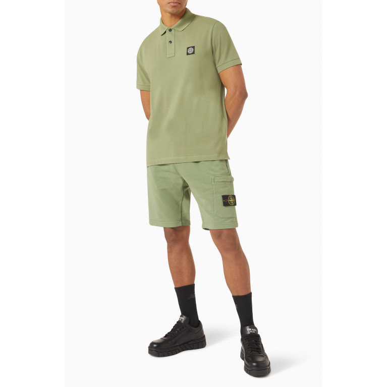 Stone Island - Polo Shirt in Cotton Green