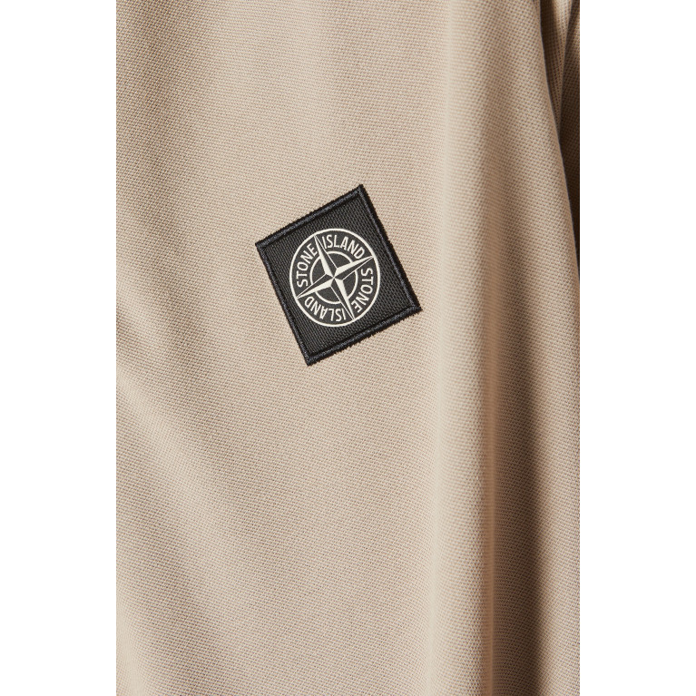 Stone Island - Polo Shirt in Cotton Brown
