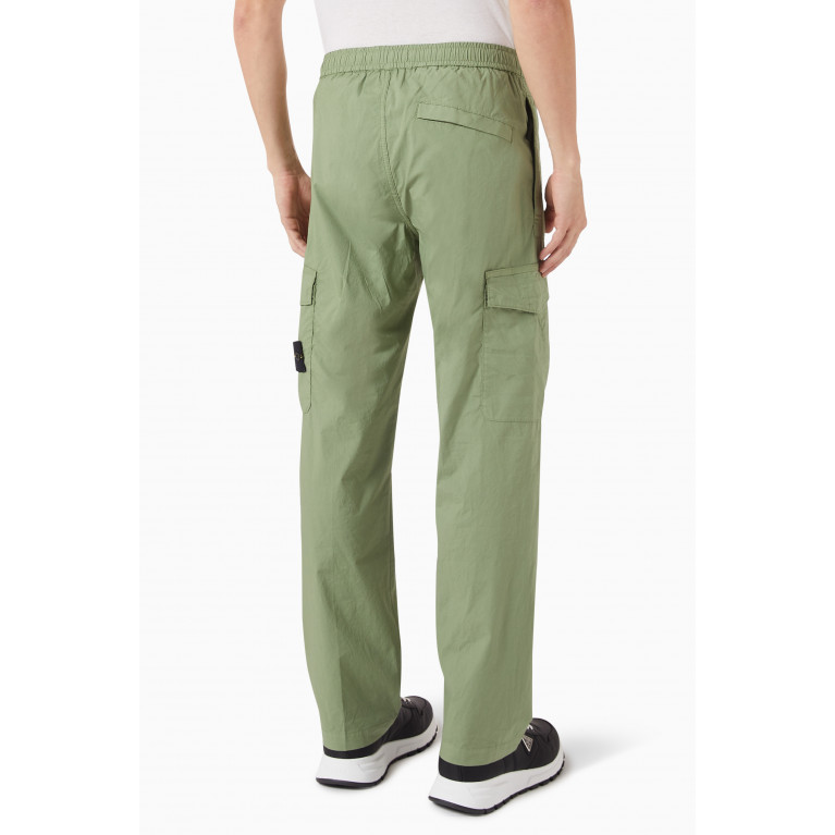 Stone Island - Cargo Pants in Stretch Cotton Canvas