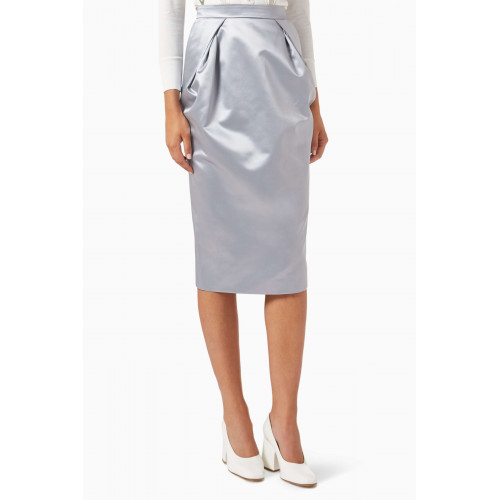 Maison Margiela - Midi Skirt in Cotton-blend