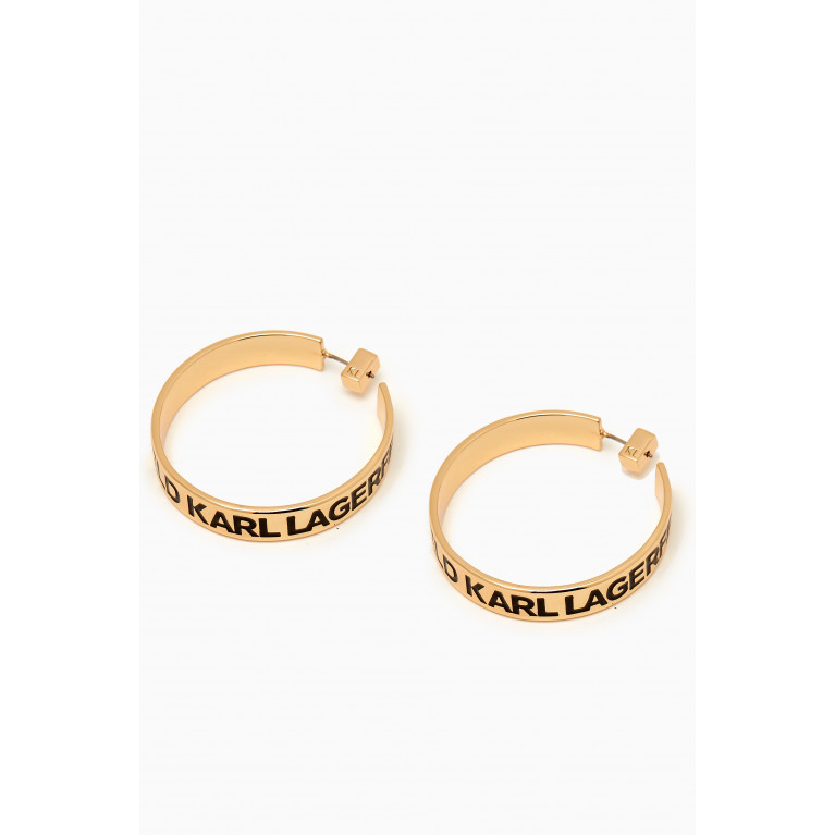 Karl Lagerfeld - K/Essential Hoop Earrings