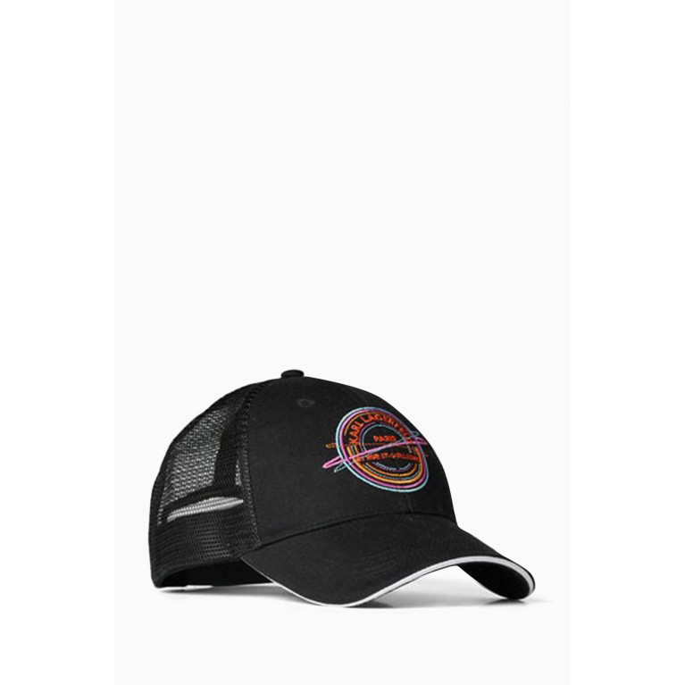 Karl Lagerfeld - Rue St. Guillaume Patch Baseball Cap in Canvas