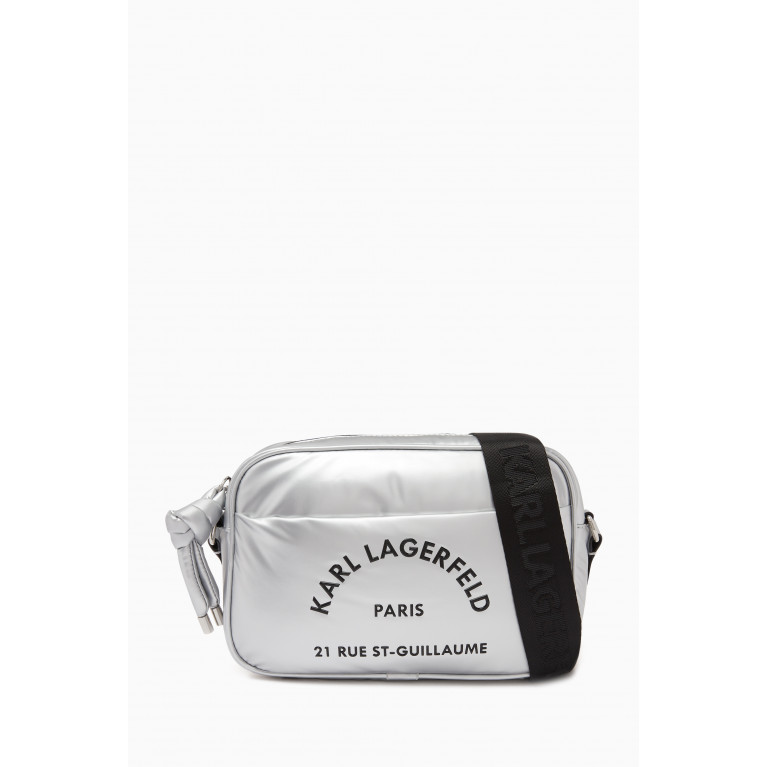 Karl Lagerfeld - Rue St. Guillaume Camera Bag in Metallic Nylon