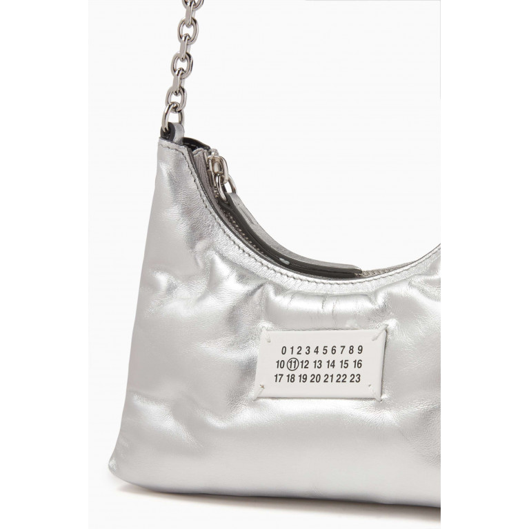 Maison Margiela - Micro Glam Slam Shoulder Bag in Metallic Nappa