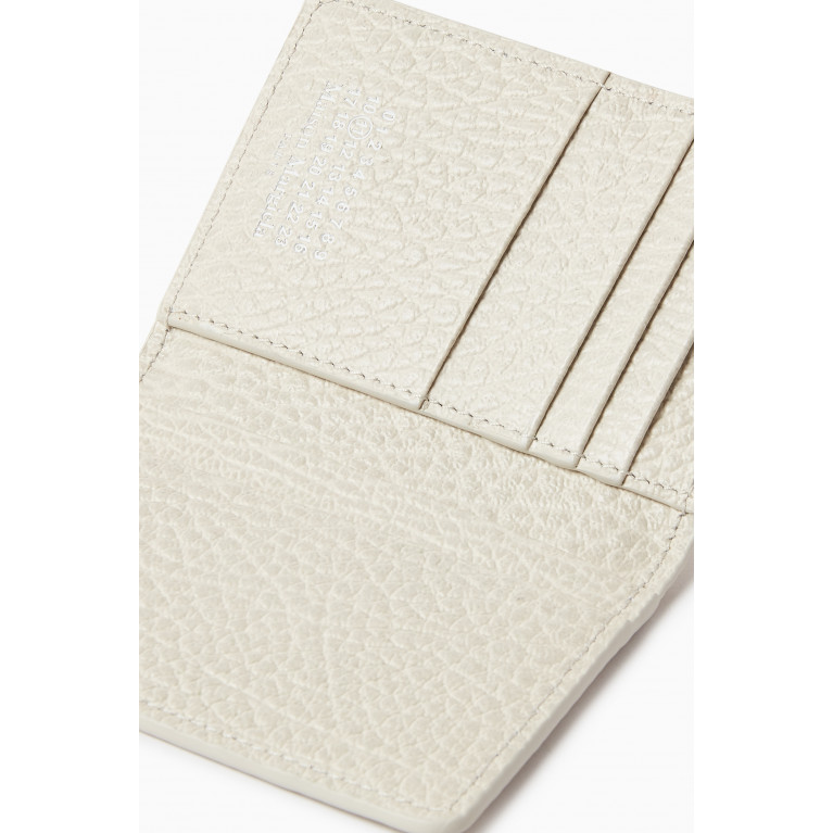 Maison Margiela - Slim Card Holder in Grained Leather