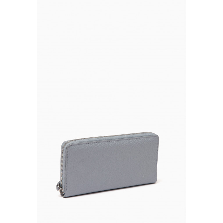 Maison Margiela - Four-stitch Long Wallet in Grained Leather