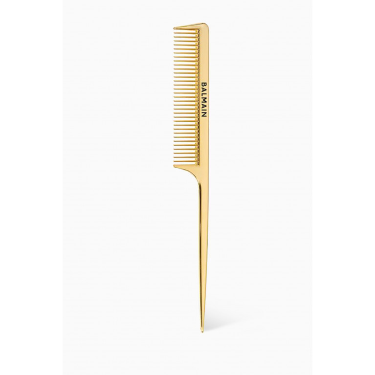 Balmain - Gold Plated Tail Comb