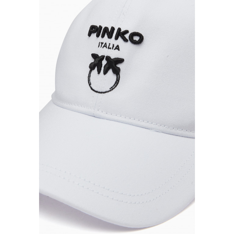 PINKO - Busseto Baseball Cap in Cotton Gabardine