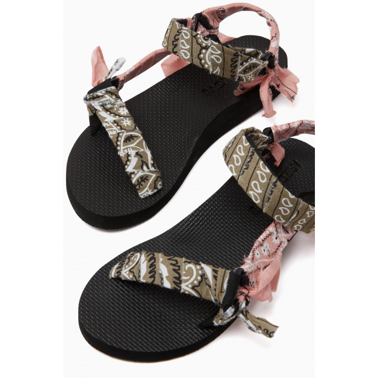 Arizona Love - Trekky Bandana Sandals in Cotton & Repreve®