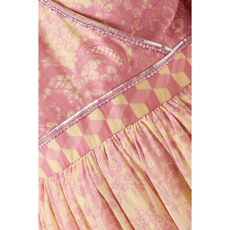 Kalico - Aspen Sequin-embellished Maxi Dress in Chiffon