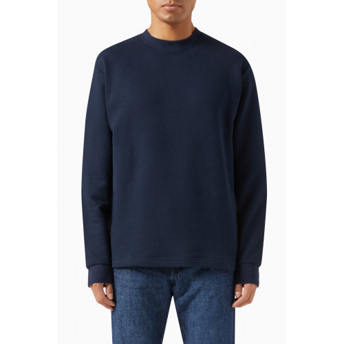 Selected Homme - Dimmy Sweatshirt in Cotton Knit Blue
