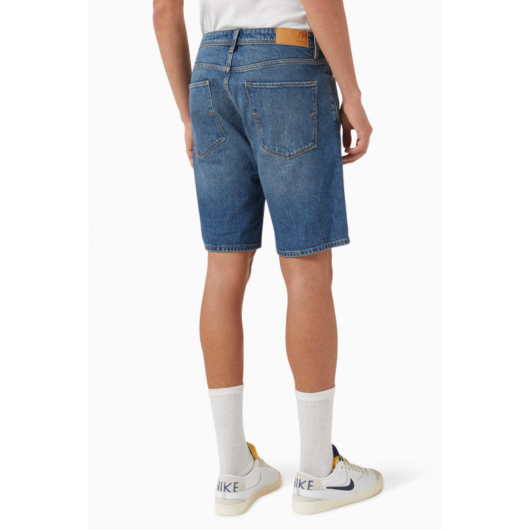 Selected Homme - Faded Shorts in Denim