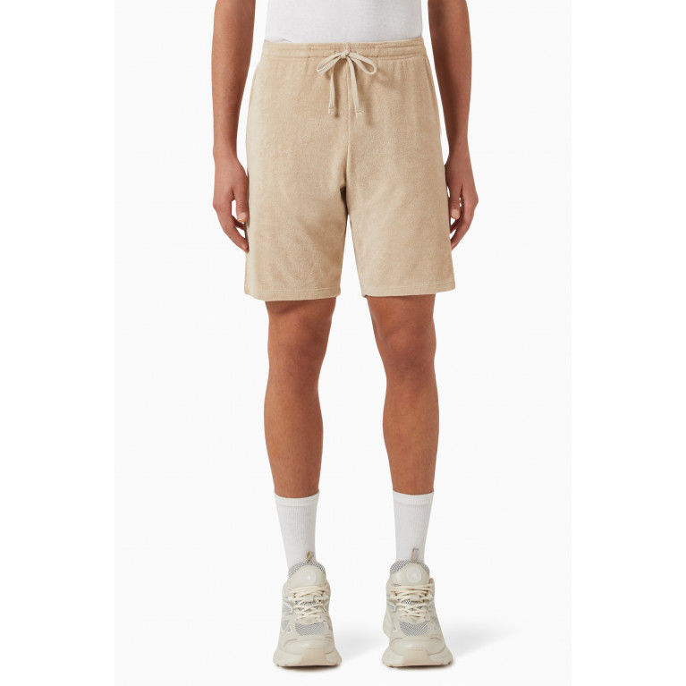 Selected Homme - Drawstring Shorts in Terrycloth Neutral