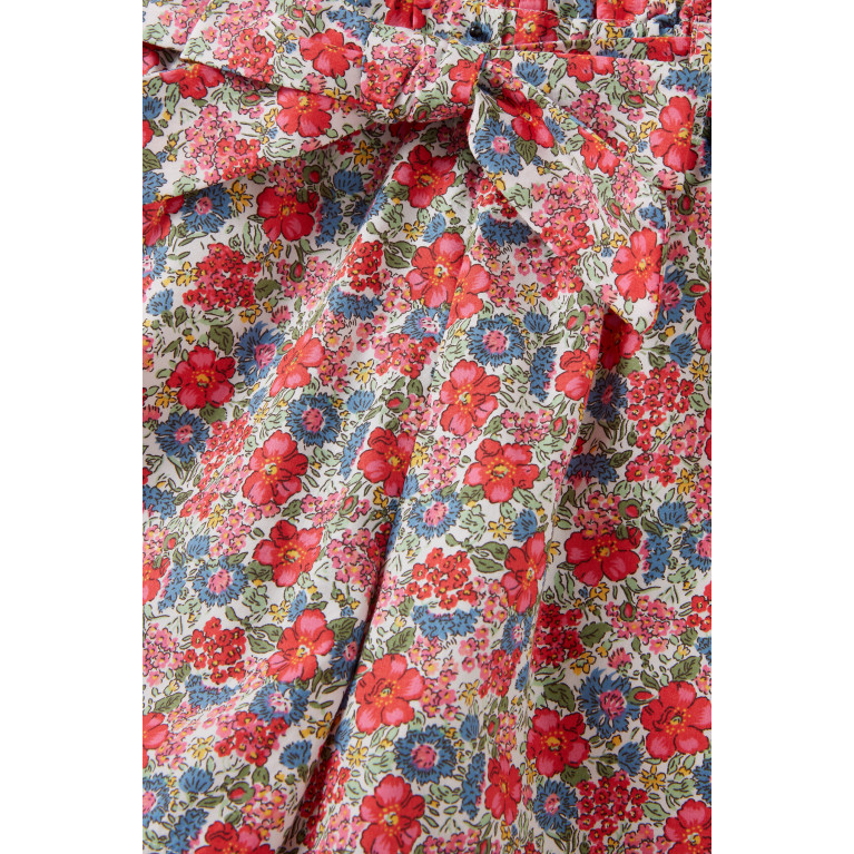 Polo Ralph Lauren - Floral Print Shorts in Cotton Poplin