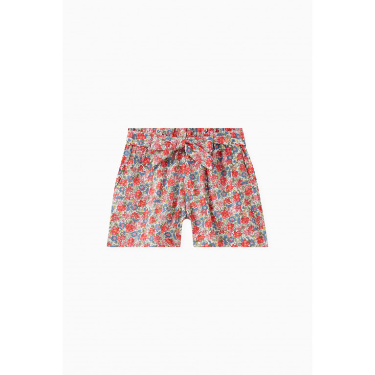Polo Ralph Lauren - Floral Print Shorts in Cotton Poplin