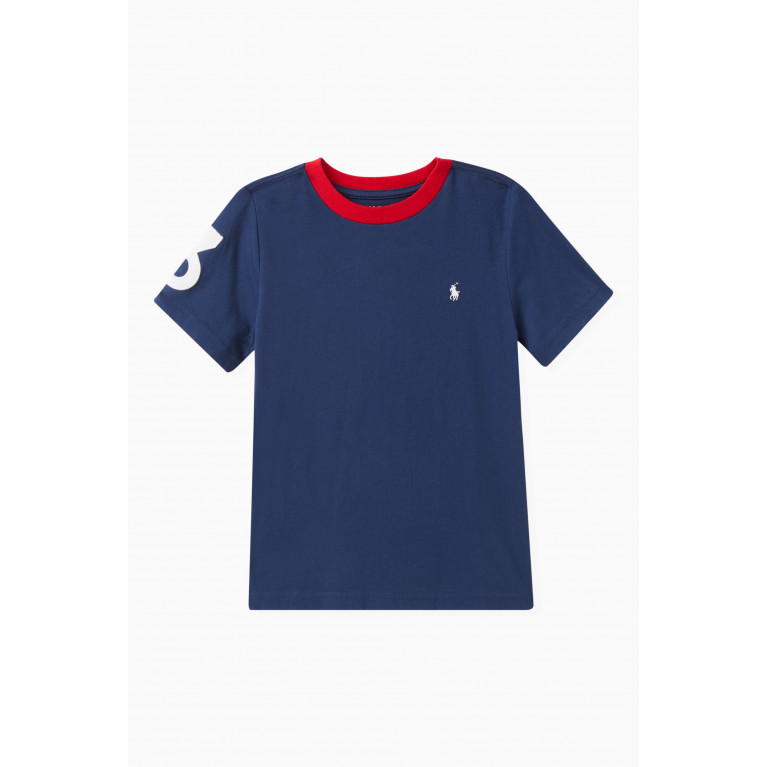 Polo Ralph Lauren - Team Polo Pony T-shirt in Cotton Jersey