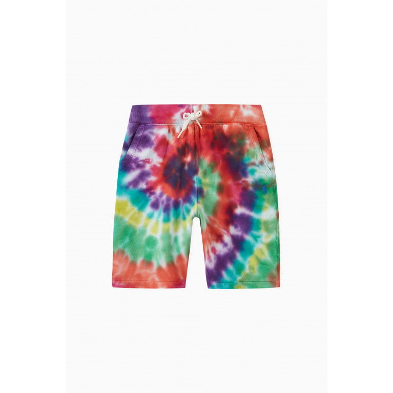 Polo Ralph Lauren - Tie-dye Shorts in Cotton French Terry