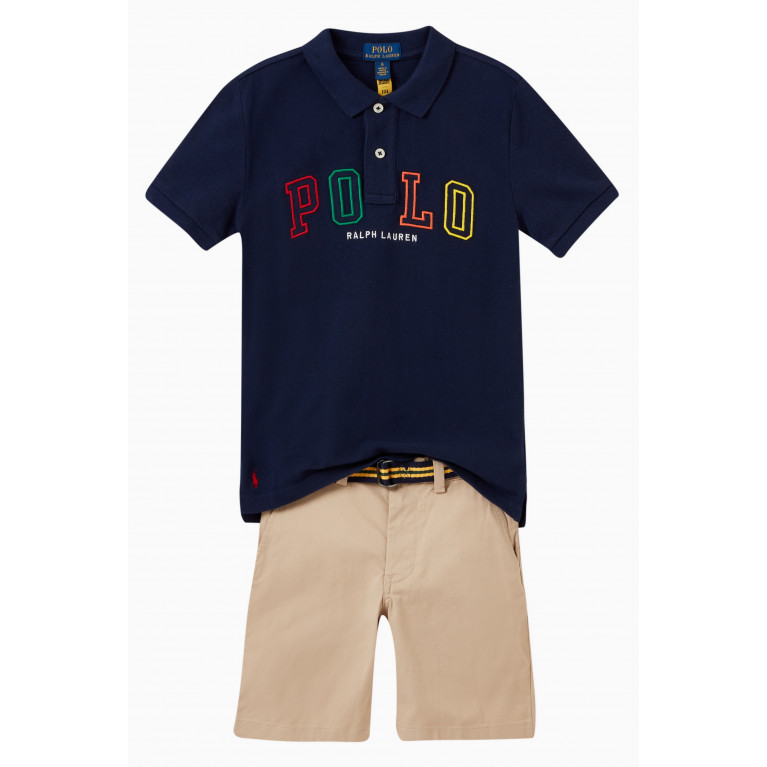 Polo Ralph Lauren - Embroidered Logo Polo Shirt in Cotton