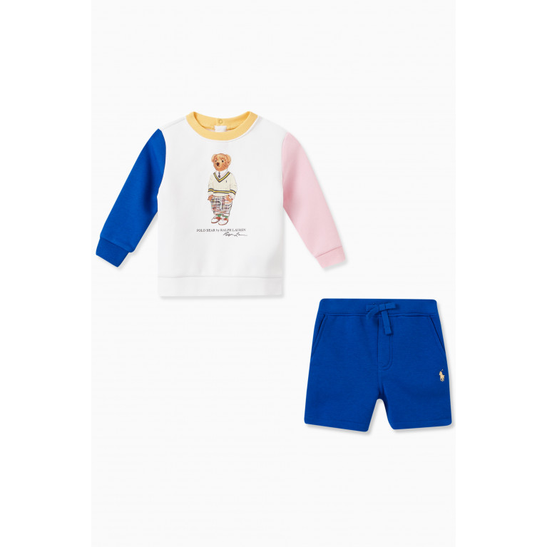 Polo Ralph Lauren - Polo Bear Sweatshirt and Shorts, Set of Two