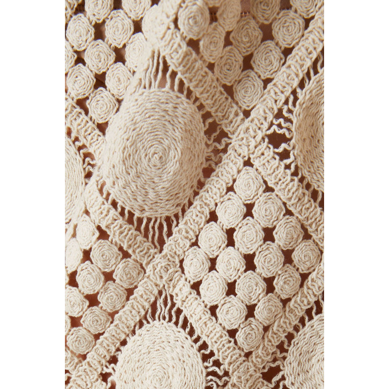 Andrea Iyamah - Rahi Cover-up Dress in Crochet