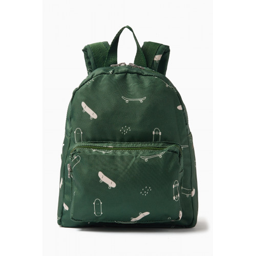 Liewood - Allan Skateboard-print Backpack in Recycled Polyester