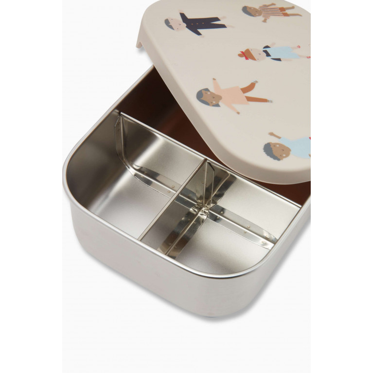 Liewood - Arthur Lunch Box in Stainless Steel