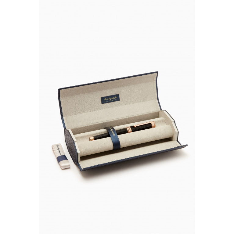 Montegrappa - NeroUno Linea Crystal Rollerball Pen in Resin