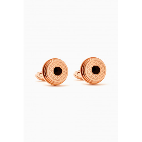Montegrappa - Stairway Cufflinks in Rose Gold-plated Metal
