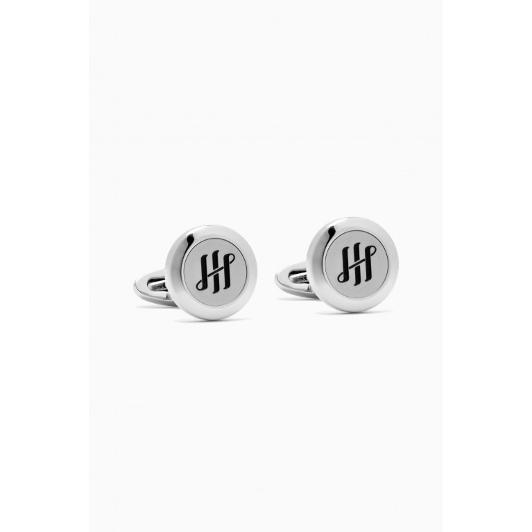 Montegrappa - Classico Ambigram Cufflinks in Stainless Steel