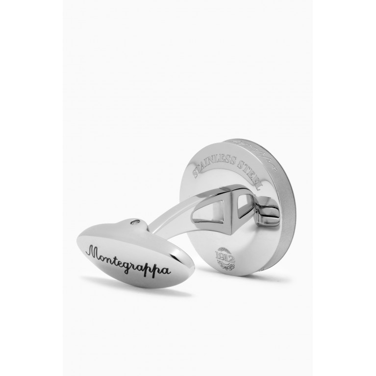 Montegrappa - Il Signore Cufflinks in Stainless Steel