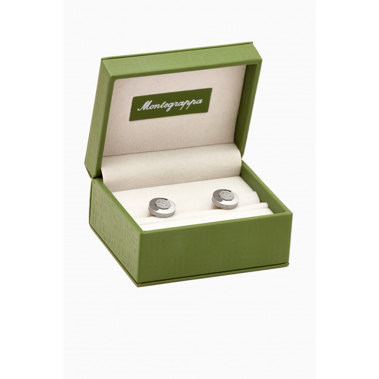 Montegrappa - Il Signore Cufflinks in Stainless Steel