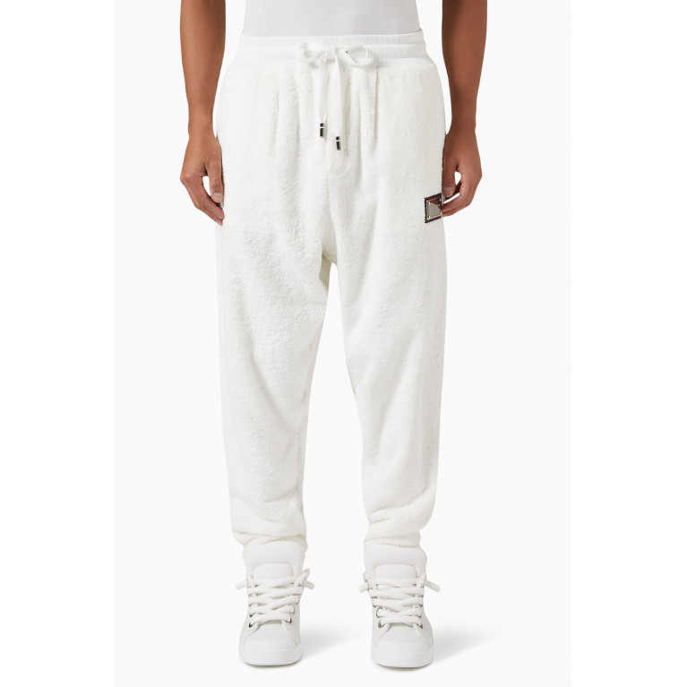 Dolce & Gabbana - Oversized Sweatpants in Cotton Terry