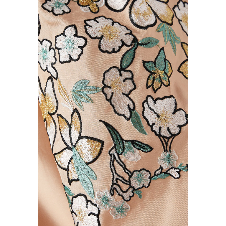 April Clothing - Embroidered Off-shoulder Dress