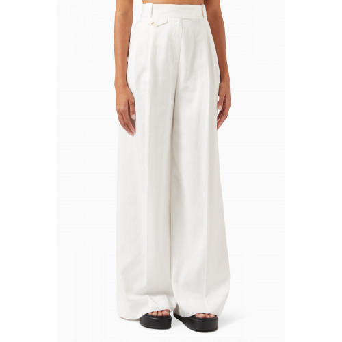 Shona Joy - Sara Tailored Wide-leg Pants in TENCEL™ Blend