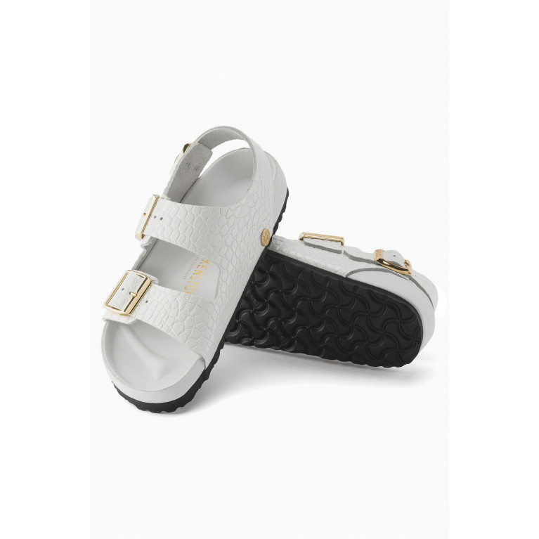Birkenstock - Milano Rivet Sandals in Embossed Leather